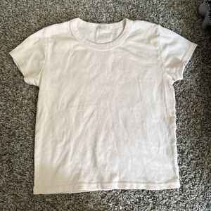 Brandy Melville Cream Tee